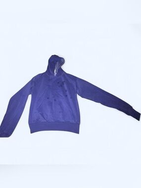 Fabletics Men's Purple Crewneck Hoodie